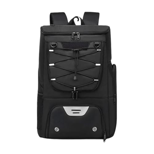 Mochila de baloncesto de tela Oxford con 11 compartimentos y espacio para zapatillas