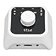 Bluetooth Page Turner Pedal, Wiederaufladbares USB-Fußpedal für Drahtlose Notenblätter für Tablet-Telefone, Bluetooth-Pedal Page Turner (Weiss)