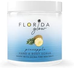 Florida Salt Scrubs Hand & Body Scrub (Pineapple, 12.1 oz)