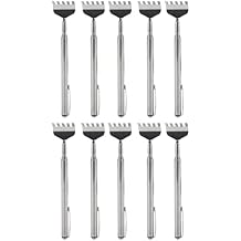 10pcs Back Scratcher Extendable Mini Portable Foldable Back Scratcher Telescoping with Pocket Clip for Relieve Itching