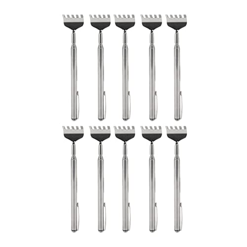 Gratte-dos extensible télescopique POCREATION : lot de 10 gratte-dos pliables - 2