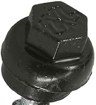 【新品未使用】HEIROL Pro オーブントレーステンレスス チール Power Pro ZXL Roofing Screws, Self-Drilling, Metal to Wood, Black