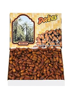Dattes de Tunisie avec Noyaux - Fruits Naturels Charnus à la Douceur Préservée - Carton de 5kg