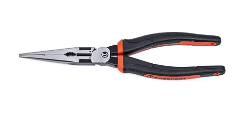 CRESCENT - Z2 Plier,6",Long Nose,Cushion Grip (Z6546CG)