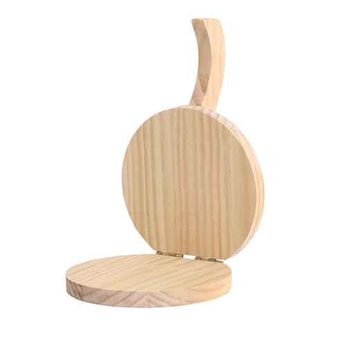 rockible Prensa de Tortilla de madera, prensador de Tortillera mexicana, prensador ergonómico fácil de usar, utensilios de cocina para pastelería, raviolis
