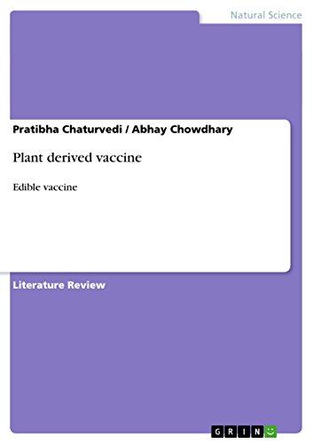Plant derived vaccine: Edible vaccine