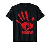 MMIW Missing Murdered Indigenous Women Sisters Red Handprint T-Shirt