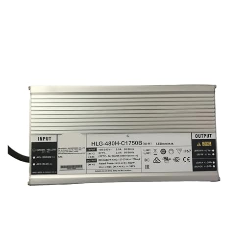 Alimentation à découpage HLG-480H-C1750B 480 W, l’excellence technique du courant constant