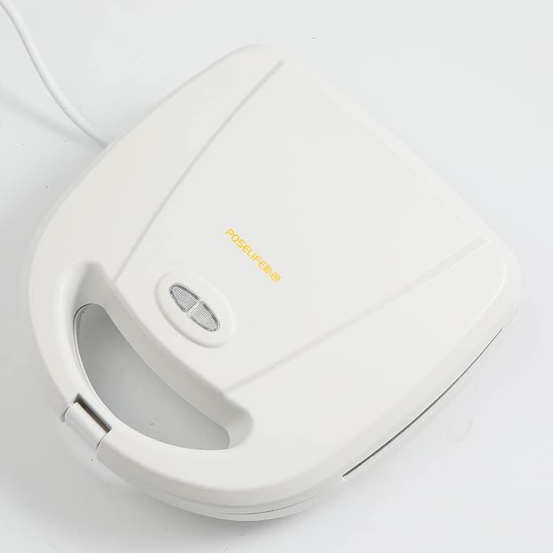 Waffle Machine Sandwich Machine Light Food Breakfast Machine Artifact Multi-Function Home spit Driver 米色