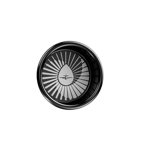 JusBean, kompatybilny z MHW-3BOMBER JusBean, kosz filtrujący do kawy, ze stali nierdzewnej, kompatybilny z sitkami do espresso 58 mm (tytanowy niebieski)