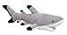 Plush GREAT WHITE SHARK Soft Toy - 42cm by Ravensden
