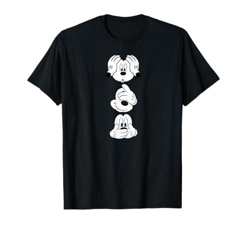 Mickey Mouse Three Faces t-shirt idéal pour votre prochaine visite au parc