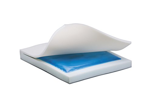 Nova Gel & Memory Foam Seat & Wheelchair Cushion In 8 Sizes (From 16” X 16” To 18” X 24” Extra Wide), Comfortable & Durable Everyday Seat Cushion With Removable Water Resistant Cover, 2” Or 3” Thick #TOP1