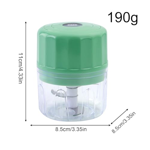 Hachoir à ail électrique pour oignon gingembre et viande avec mini robot USB de cuisine - 7