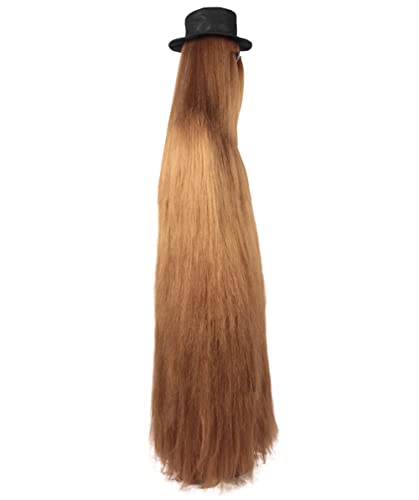 Hpo Premium Adult Unisex Cousin It Dapper Creature Wig & Costume Collection, Multiple Color Options, Perfect For Your Next Halloween Or Cosplay Event! #TOP4