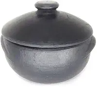 Panela de Barro Capixaba 1.5/2 / 3.5 OU 5 LITROS para Família e Comércio, Moqueca e Feijoada(5,0 LITROS)