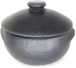 Panela de Barro Capixaba 1.5/2 / 3.5 OU 5 LITROS panelas de ceramica panelas de ceramica para Moqueca, Feijoada (1,5 LITROS)
