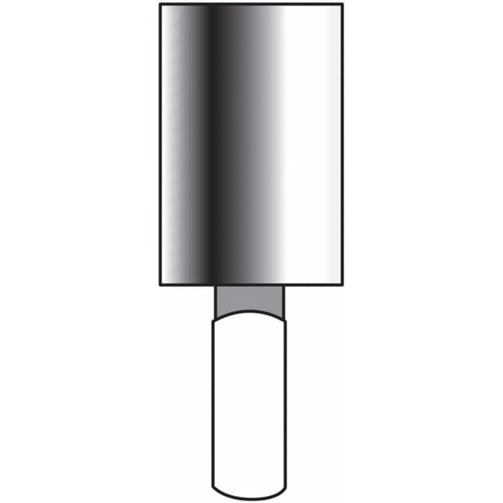 Norton 61463624550 3/4x1x1/4 in. Gemini 38A AO Vitrified Bond Mounted Points, Type W205, 60 Grit, 5 Pack