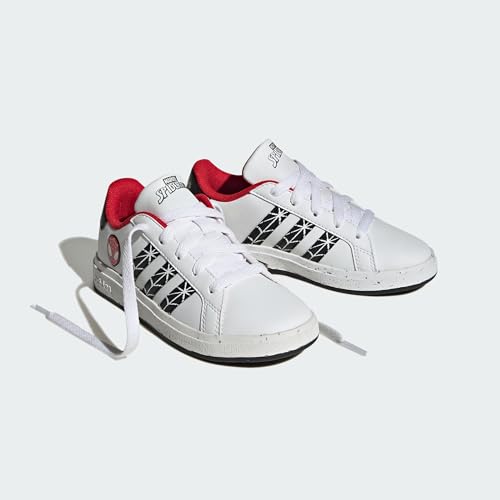 Baskets garçon Adidas Grand Court Spider man K Jr. Schuhe - vue 6