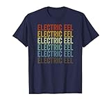 Electric EEL Retro T-Shirt, Men, Navy Blue, Medium