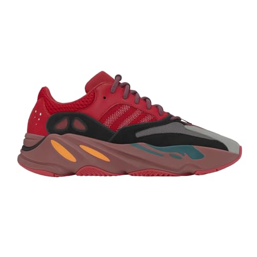 adidas Mens Yeezy Boost 700 Lace Up Sneakers Shoes Casual - Red