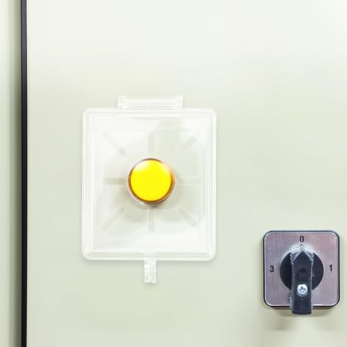 Cubierta de protección para interruptor de 30 mm con bloqueo de apertura 5