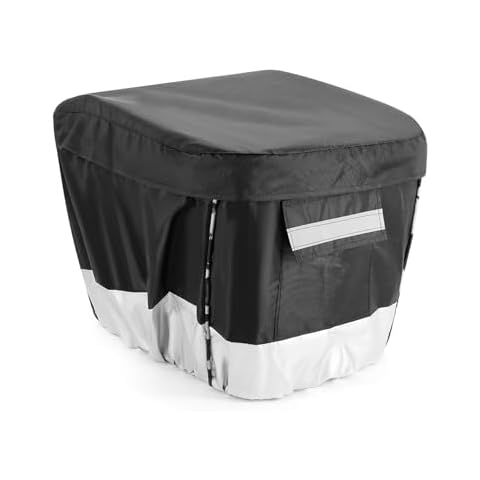 ANZOME Waterproof Rear Bike Basket Cover Cover