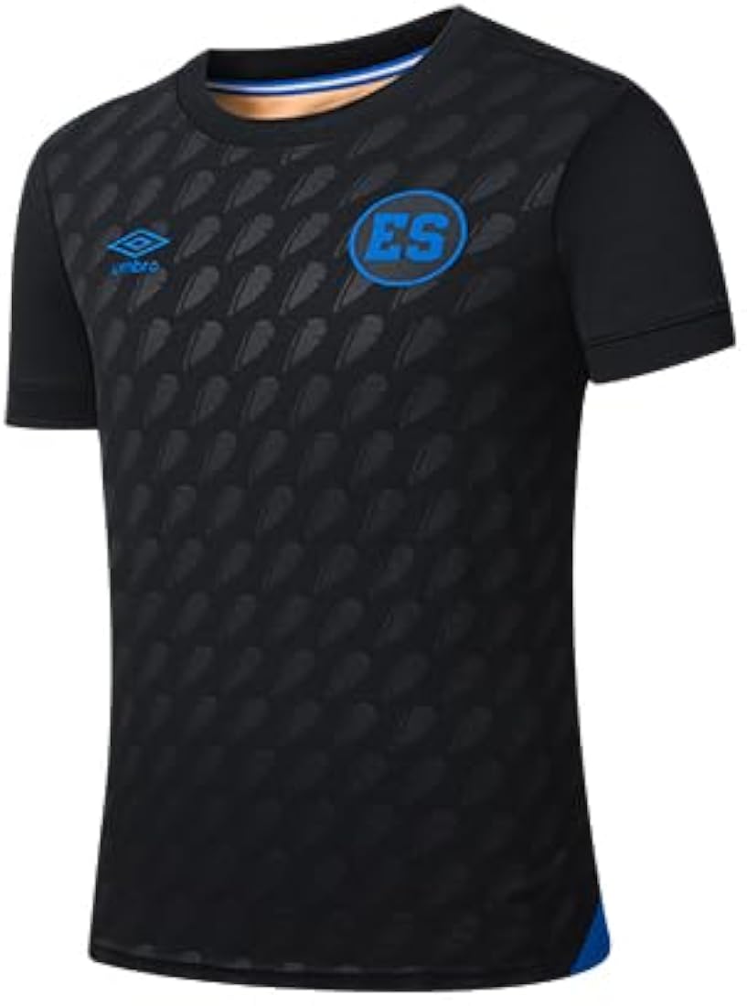 Umbro Men's 25/26 El Salvador National Team Soccer Jersey, Black