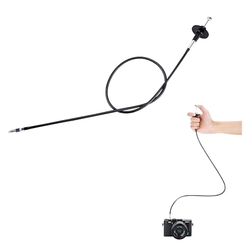 JJC shutter release cable with bulb-lock image