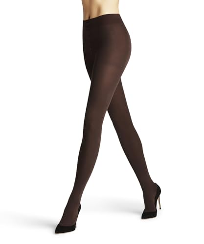 Collants Femme FALKE Family W Ti anti-serrage coton durable marron