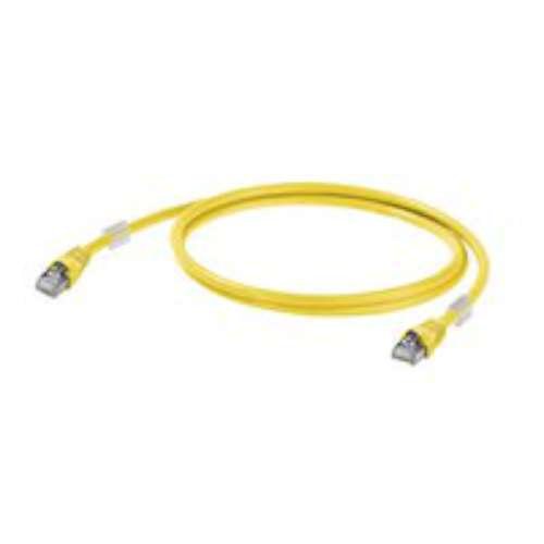 Câbles de raccordement réseau RJ45 jaune Weidmüller 15 mètres