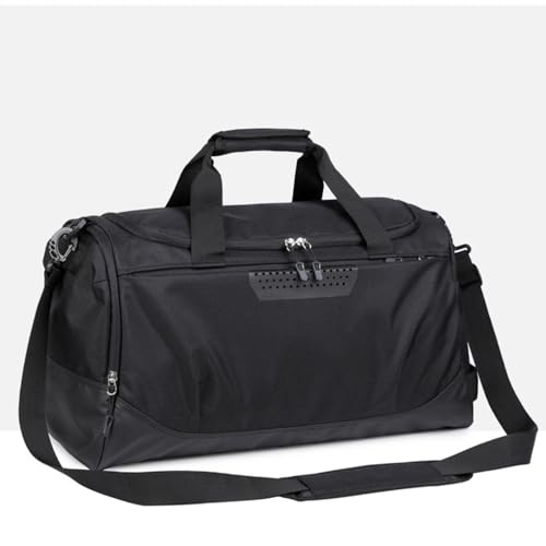 Personalized Duffle Bag with Photo Text Custom Sports Bag for Women Men (black)2