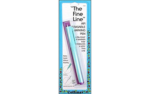 Fine Line Air Erasable Purple Marking Pen Collins