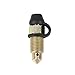 F FIERCE CYCLE 2Pcs M10x1mm Banjo Bolt Bleeder Screw with Cap for Motorcycle Brake Master Cylinder