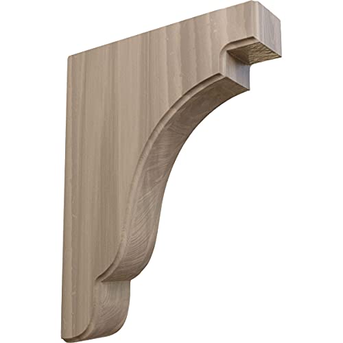 1 3/4"W x 7 1/4"D x 9 1/2"H Bedford Wood Bracket, Walnut