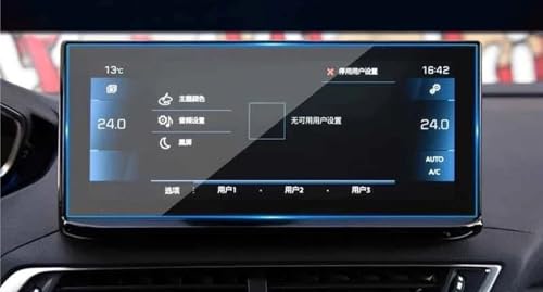 Film Ecran Auto Anti-Rayures Peugeot 3008 2021 Protection LCD Verre