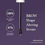 NULASTIN Eyebrow Serum for Thicker Looking Brows - BROW Shape Altering Serum - Reduce Shed & Encourage Fuller, More Youthful-Looking Brows - With Keratin & Peptides (0.1 Fl Oz) - Image 3
