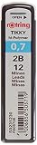 Rotring Tikky Mechanical Pencil Lead 0.7mm, 2B, 12 Lead (R505 706 2B)