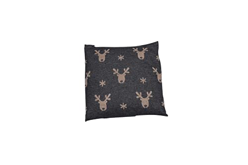 Preisvergleich Produktbild David Fussenegger Kissenhülle Deco 'Rentier' 50 x 50 cm Anthrazit