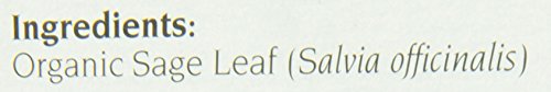 Celebration Herbals Sage Leaf Organic 24 Bag, 0.02 Pound #TOP5