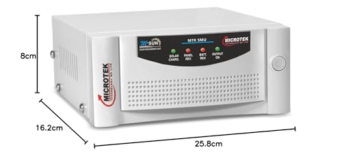 Microtek M-Sun PWM SMU Solar Charge Controller for Home, Office & Shop (MTK-3012) - Image 5 thumbnail