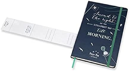 Moleskine Limited Edition Peter Pan Notebook Large Ruled Pirates Sapphire Blue (8055002855488)