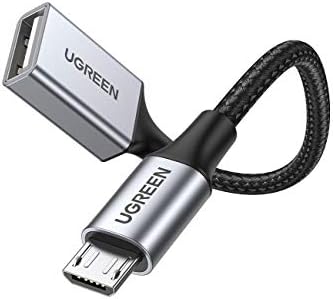 UGREEN OTG Cable Android Micro USB Adapter Micro USB Male to USB 2.0 A Female Adapter Compatible with Game controller Galaxy S7 Edge/S6/J7/J6/J3/Tab S2,Huawei P Smart/Y7/Y6,Moto G6 Play/G5,Nokia 1.3