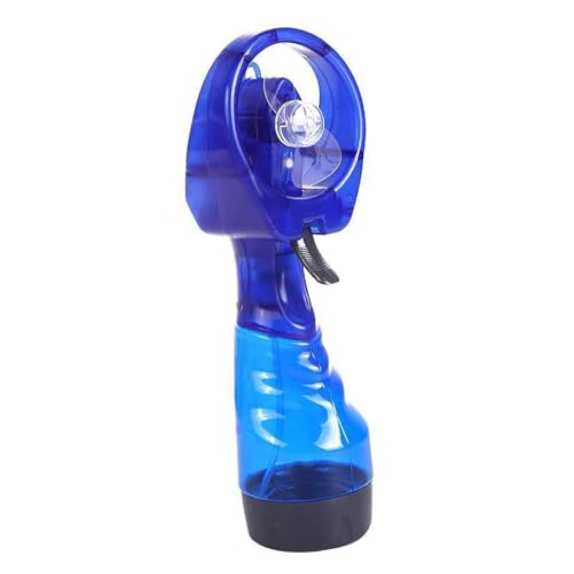 Battery Powered Handheld Water Misting Fan for Office, Travel, Blue
