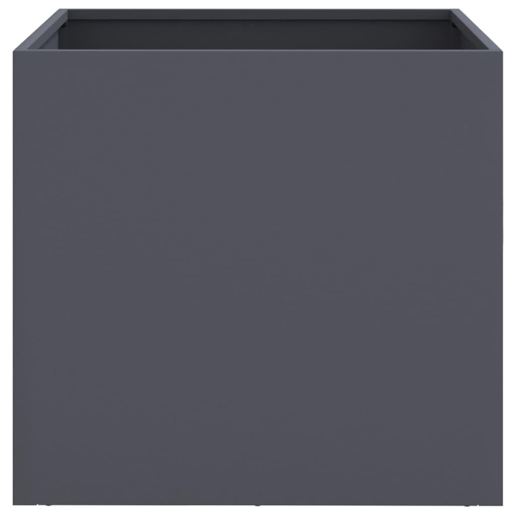 vidaXL Plantenbakken - 2 stuks - Cortenstaal - 49x47x46 cm