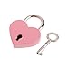 Haorw Mini Gepäck-Vorhängeschloss Gepäckschloss Kofferschloss Möbelschloss (rosa)