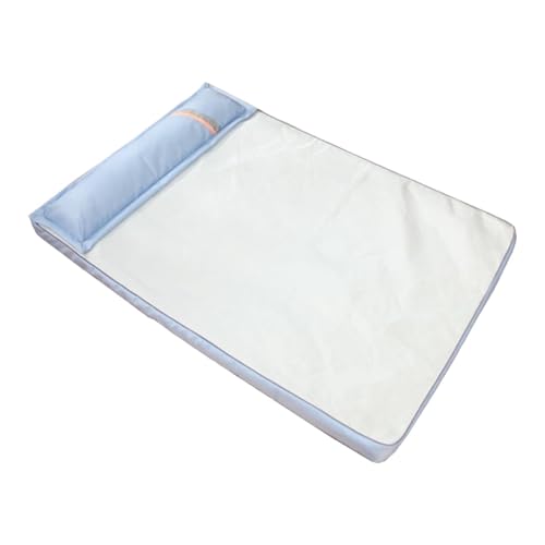 Katzenkühlbett - Katze coole Matte | Haustierkühlmatte für Katzen | Atmungsaktives Schlafpad für Haustiere | Kleines Hundebett mit nicht rutschem Boden | Innenbodenpolster für Wohnzimmer, Schlafzimmer