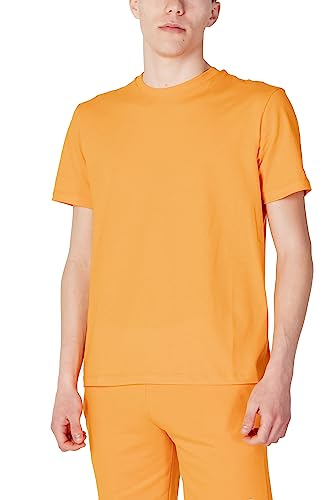 T-Shirts Suns Homme vêtement manches courtes col rond en coton uni tendance