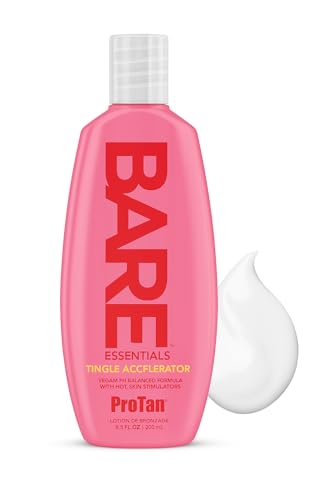 Pro Tan BARE Essentials Tingle Accelerator Tanning Lotion 8.5 fl