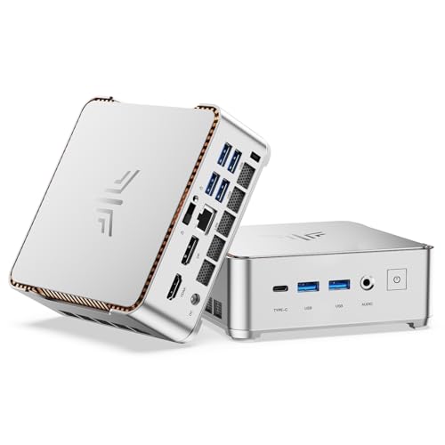 NiPoGi P2 Mini PC Windows 11 Pro AMD Ryzen 3 4300U (4C/4T,up to